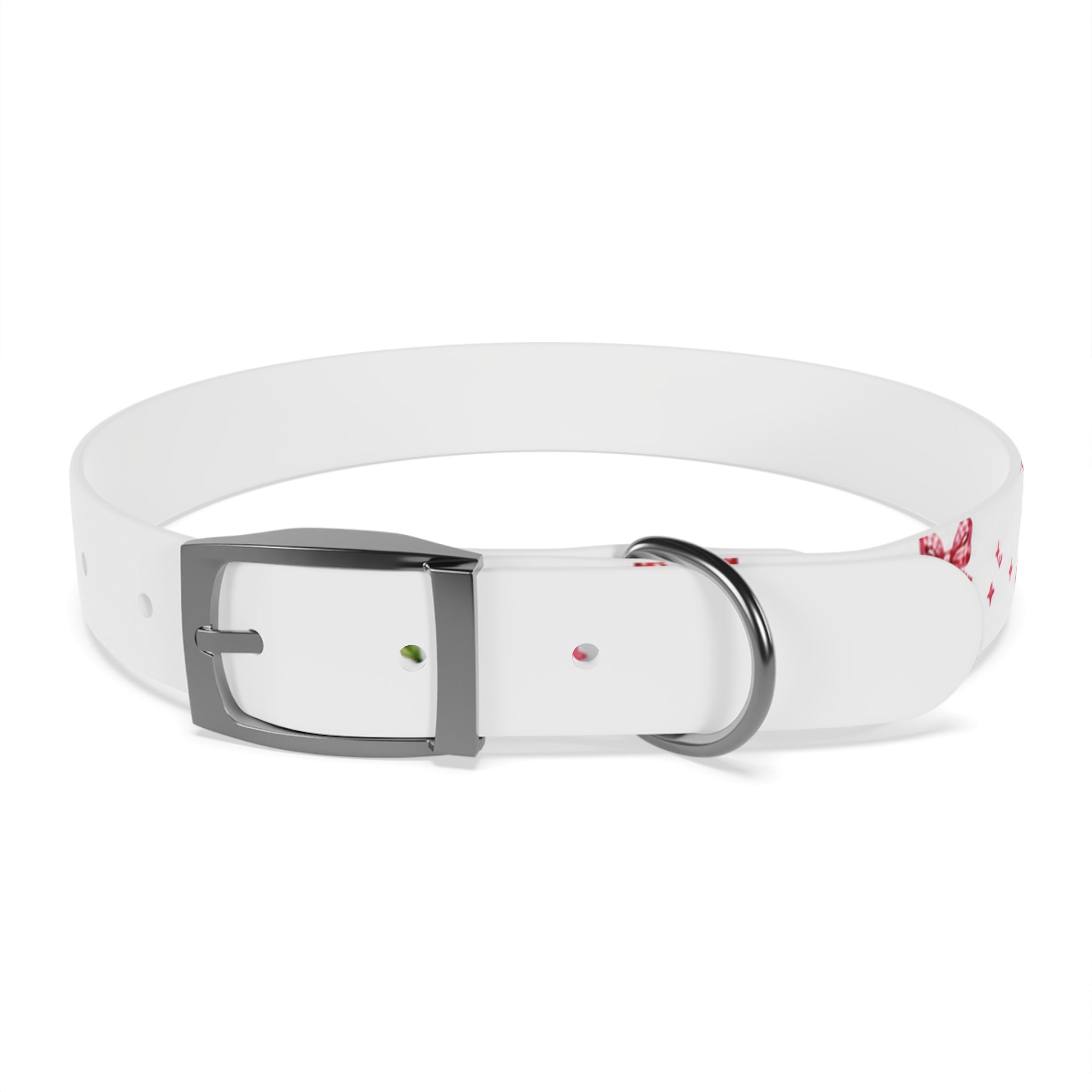 Cherry Bow Dog Collar — Cute Red Cherries Pattern Collar for Small & Medium Dogs