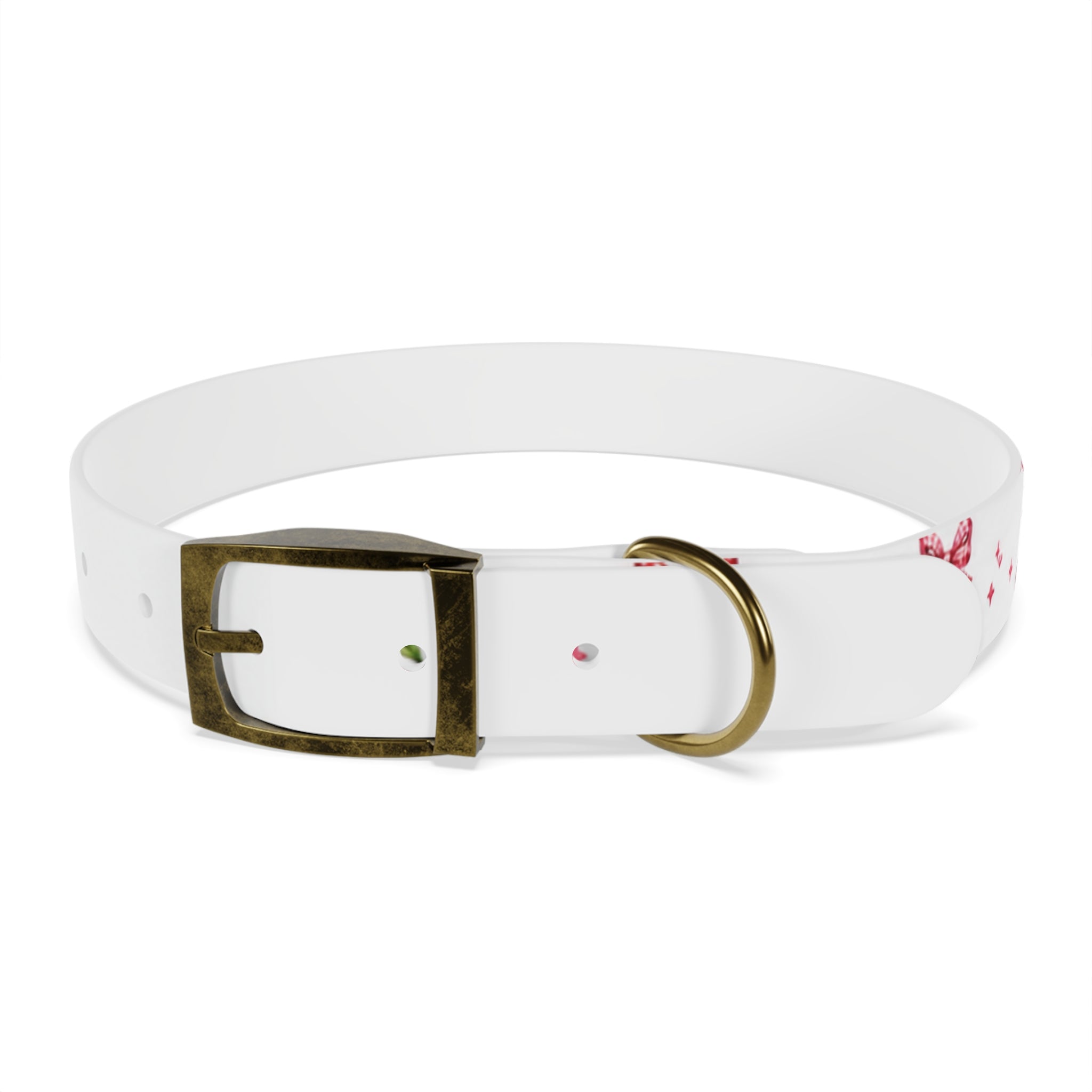 Cherry Bow Dog Collar — Cute Red Cherries Pattern Collar for Small & Medium Dogs