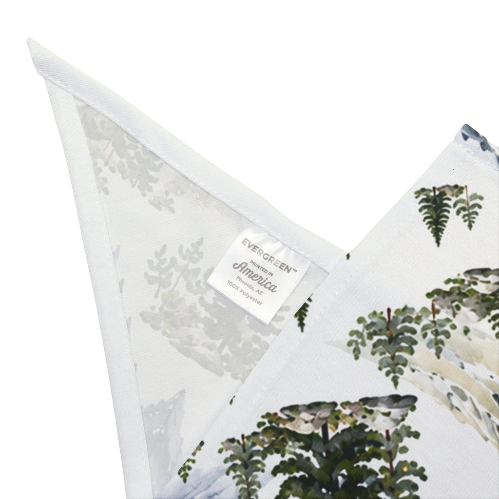 Mountain Pines Pet Bandana — Outdoor Adventure Dog Bandana