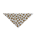 Leopard Paw Print Pet Bandana — Cute Animal Print Dog & Cat Accessory