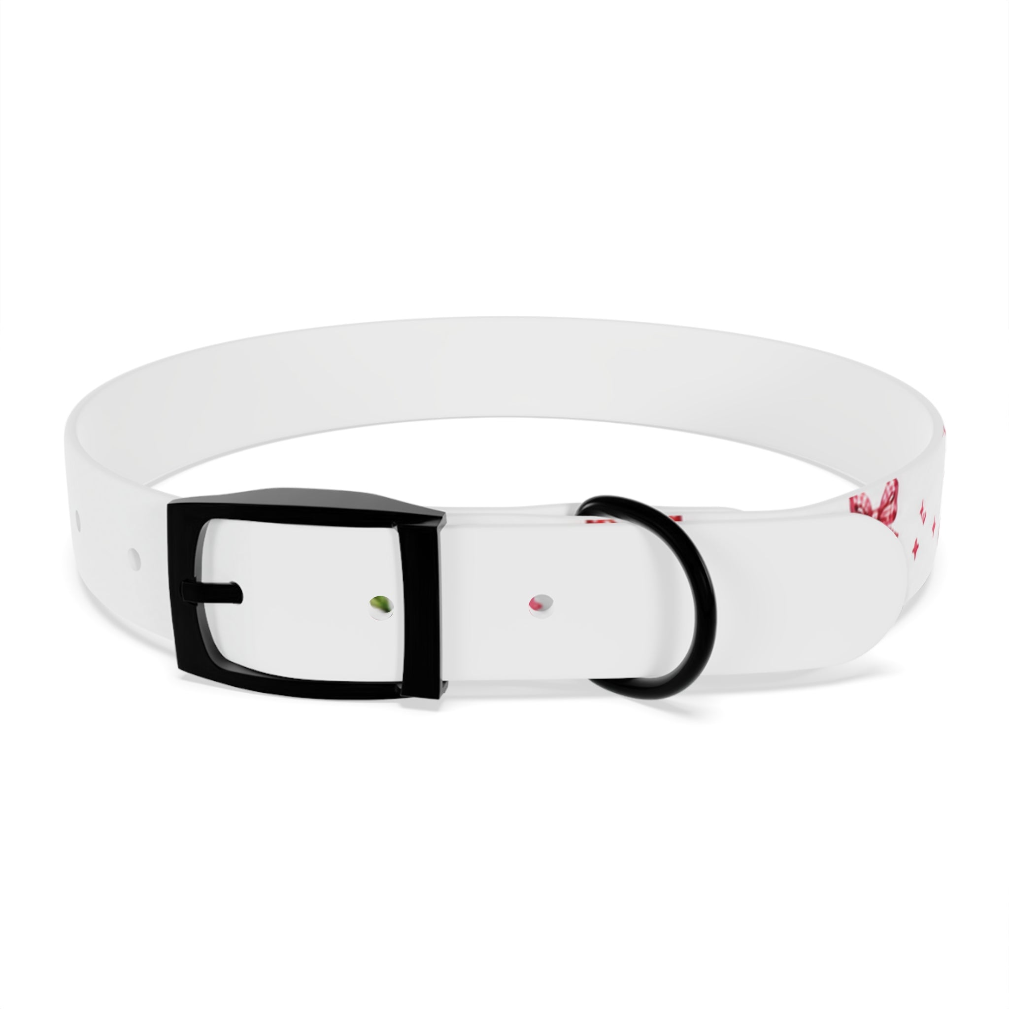 Cherry Bow Dog Collar — Cute Red Cherries Pattern Collar for Small & Medium Dogs