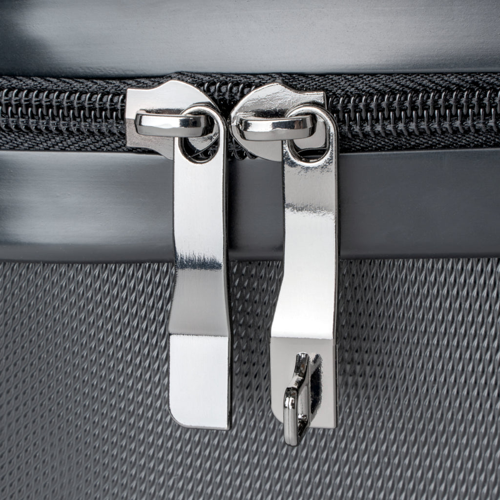 Cow Print Carry-On Suitcase — Black & White Animal Pattern Travel Luggage