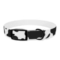 Cow Print Dog Collar — Black & White Cute Pup Accessory