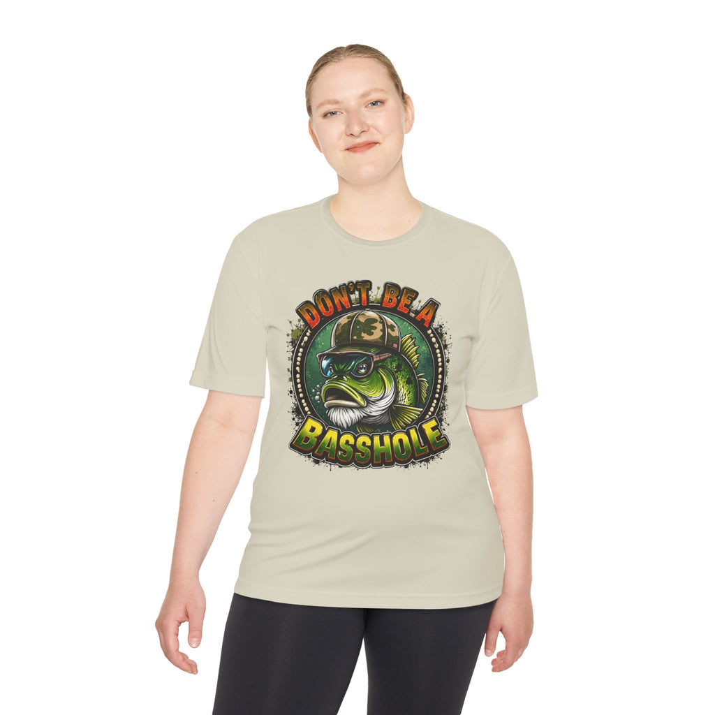 Funny Bass Fishing Tee - "Don't Be a Basshole" Graphic Fishing Shirt