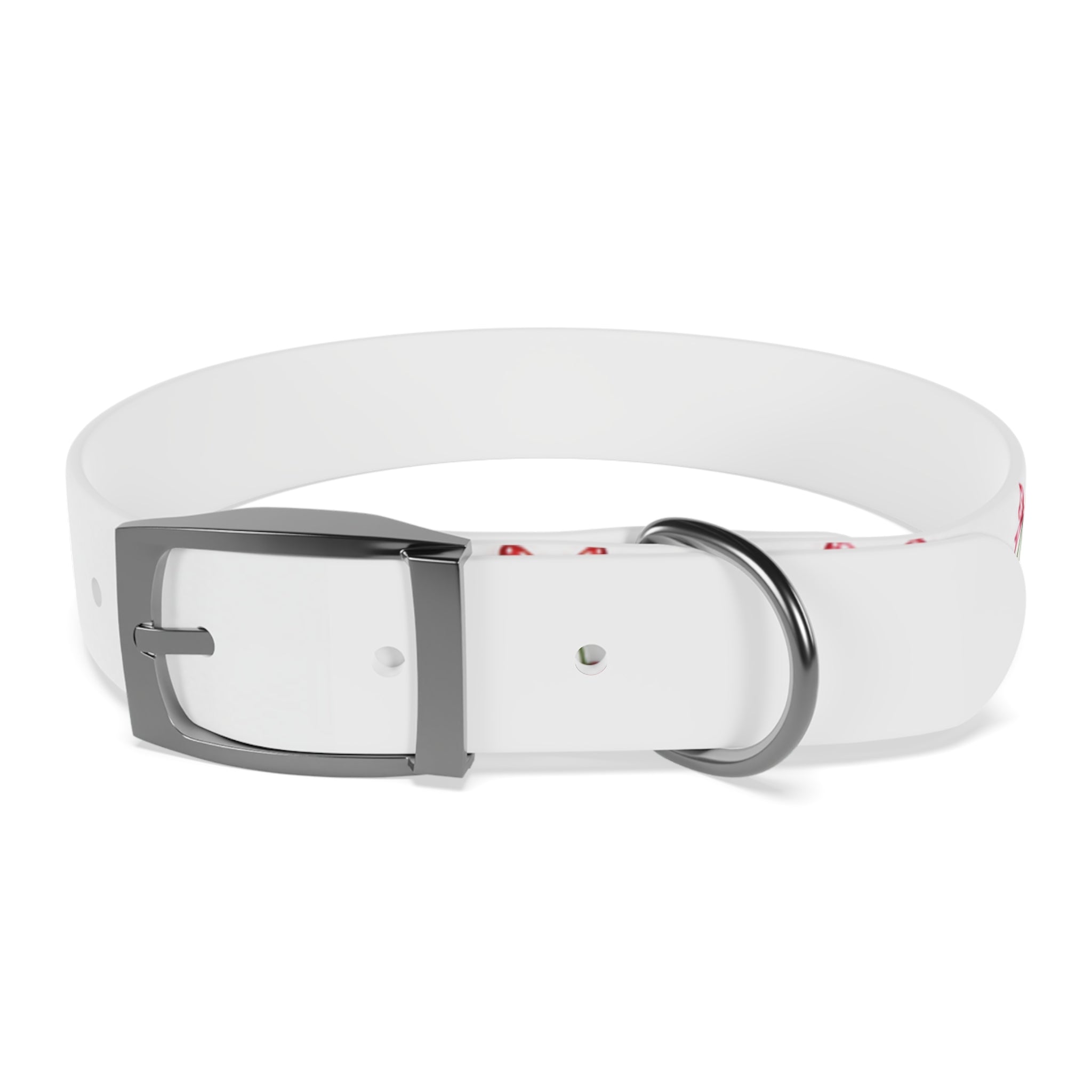 Cherry Bow Dog Collar — Cute Red Cherries Pattern Collar for Small & Medium Dogs