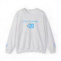 Crewneck Sweatshirt — "Elite Premier 20" Light Blue Team Tribute