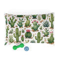 Cactus Garden Pet Bed — Floral Desert Print Dog & Cat Pillow