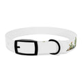 Cactus Garden Dog Collar — Watercolor Succulent Print for Small & Large Dogs