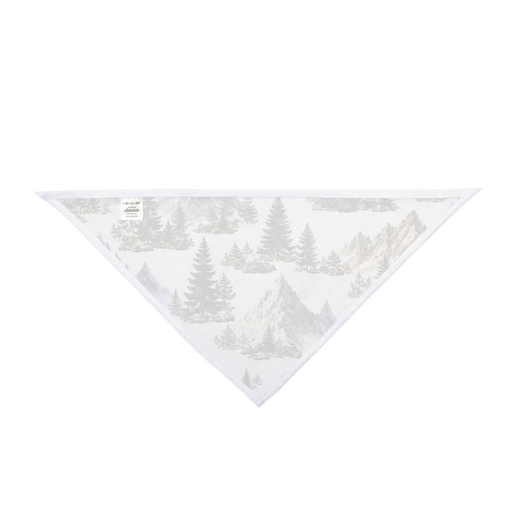 Mountain Pines Pet Bandana — Outdoor Adventure Dog Bandana