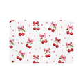Cherry Bow Pet Food Mat (12x18)