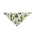 Cactus Pattern Pet Bandana — Desert Succulent Dog & Cat Accessory