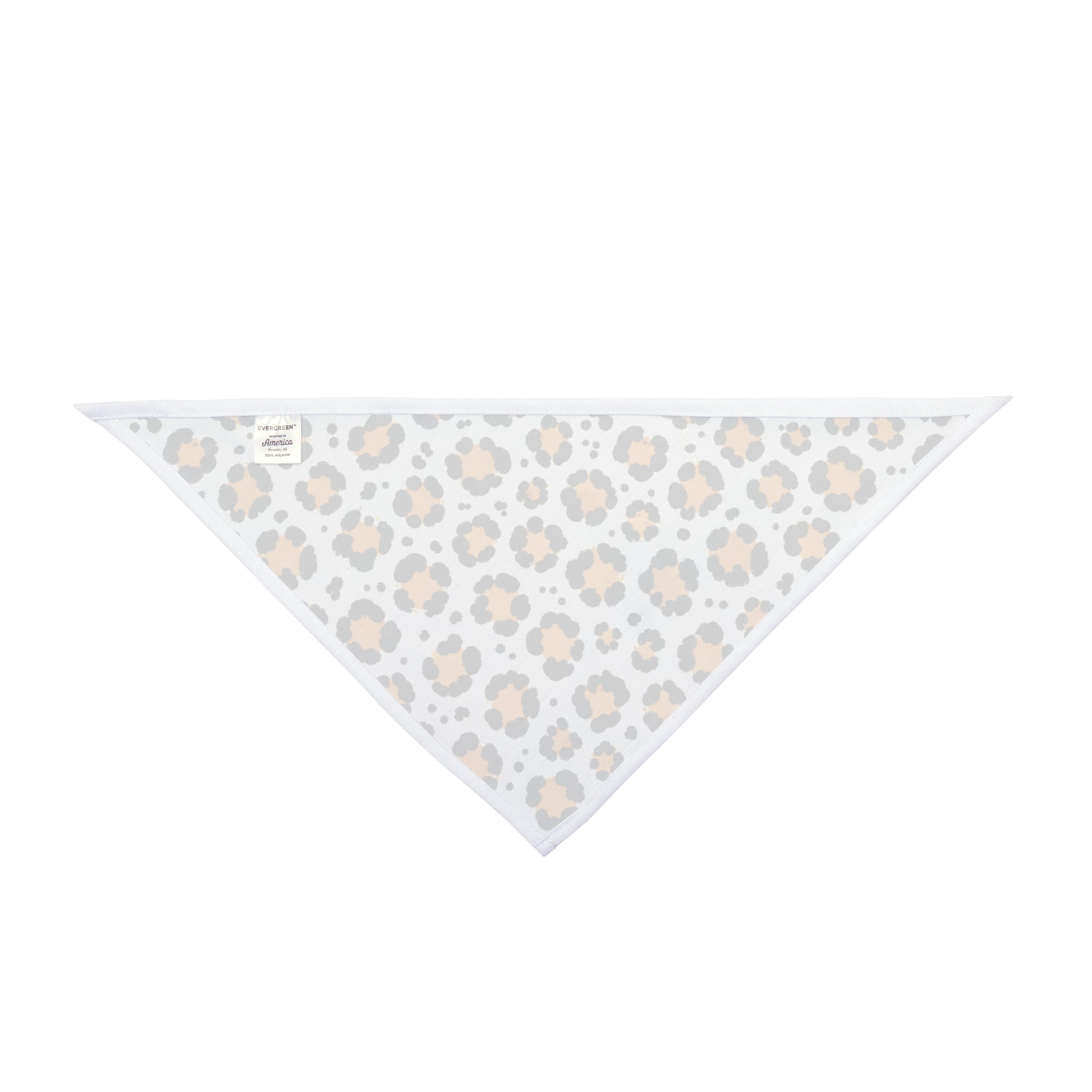 Leopard Paw Print Pet Bandana — Cute Animal Print Dog & Cat Accessory