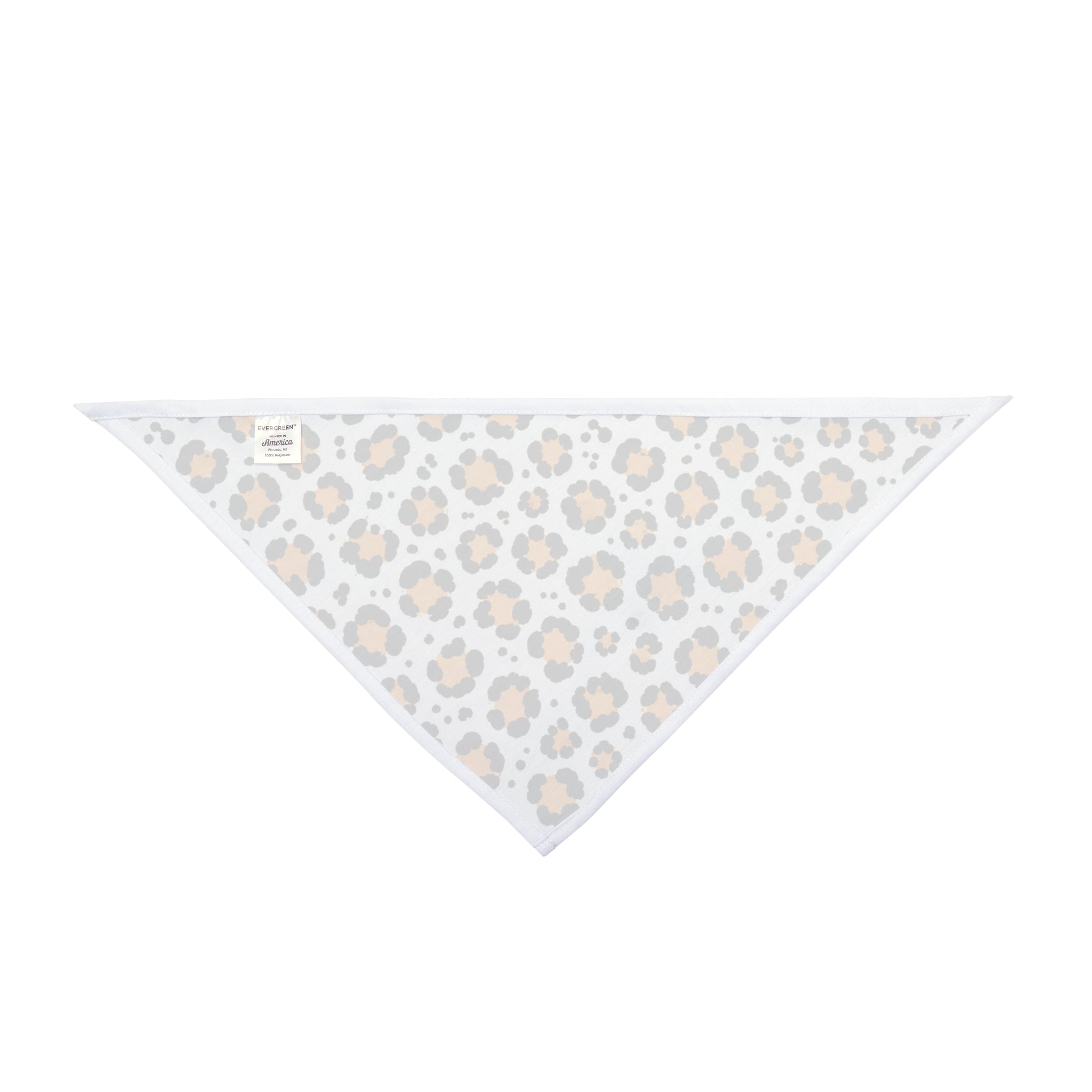 Leopard Paw Print Pet Bandana — Cute Animal Print Dog & Cat Accessory