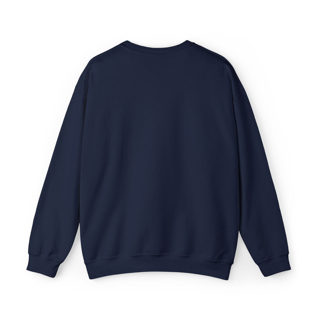 Crewneck Sweatshirt — "Pine Tree Paradise" Yellow Script Cozy Pullover