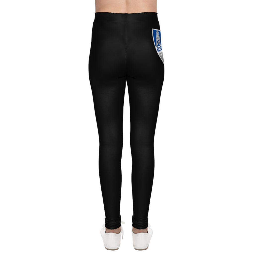 Youth Soccer Leggings — Premier Club Badge AOP