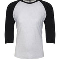 Vintage Black/ Heather White - 6051 - FRONT